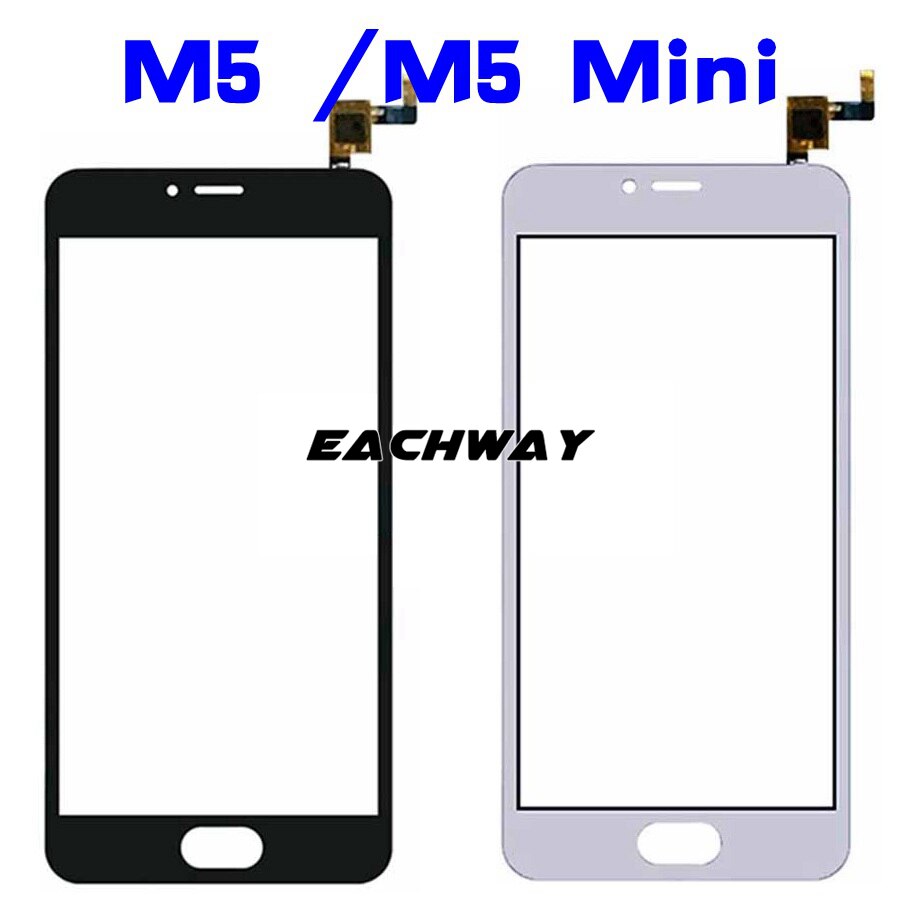 AAA Outer glass panel Meizu M5s Touch Screen Digitizer For Meizu M5 M5 Mini Replacement Parts Meizu M5 Note Sensor Lens