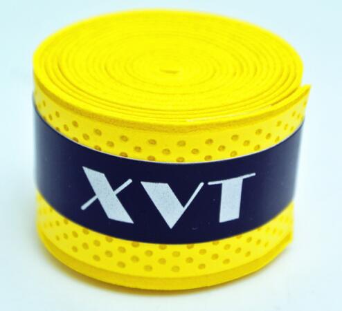 XVT milieuvriendelijke Badminton grip tape racket overgrip/squash Tape/hengel Tape 10 stks/partij: Yellow