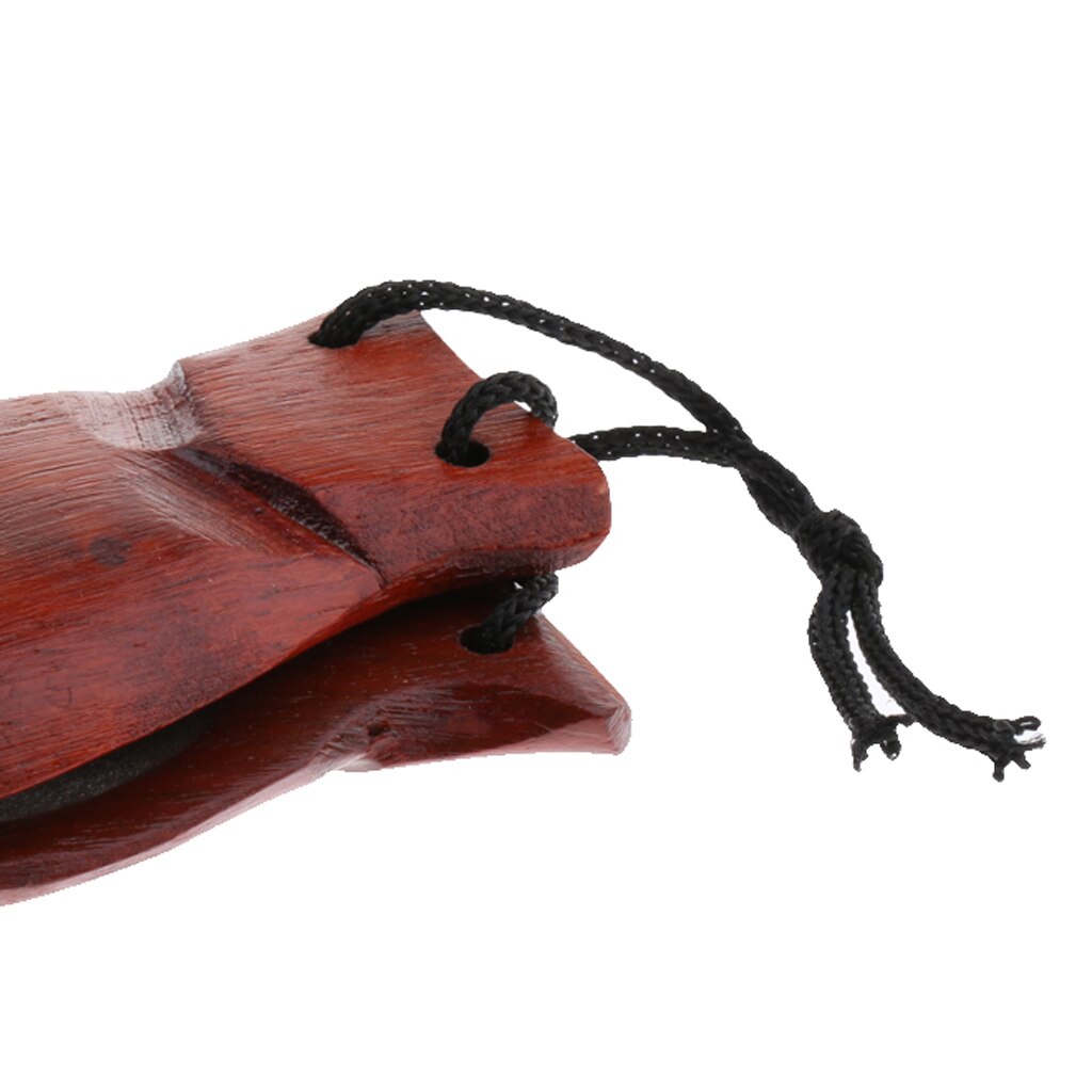 Claquette en bois marron à Percussion, claquette exquise