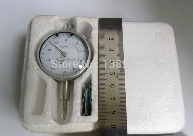 0-3mm 0.01mm small dial indicator 3mm small dial gauge dial plate diameter 40mm