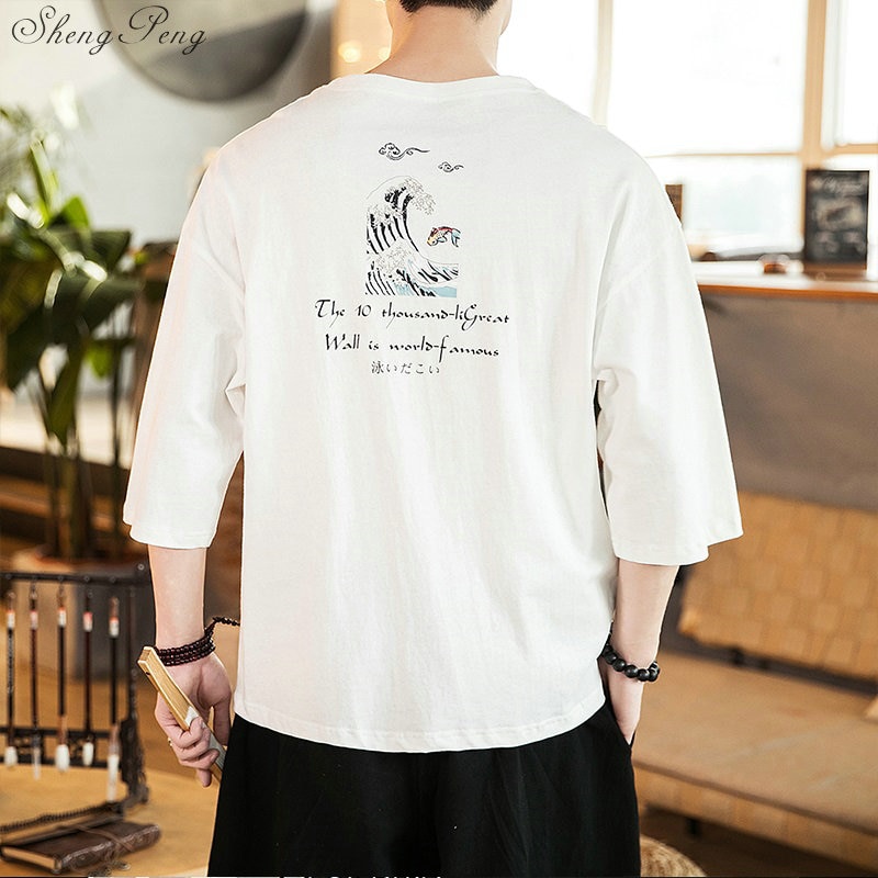 Traditional chinese clothing for men oriental mens clothing kimono chinese top men cheongsam traditional chinese kimono Q708