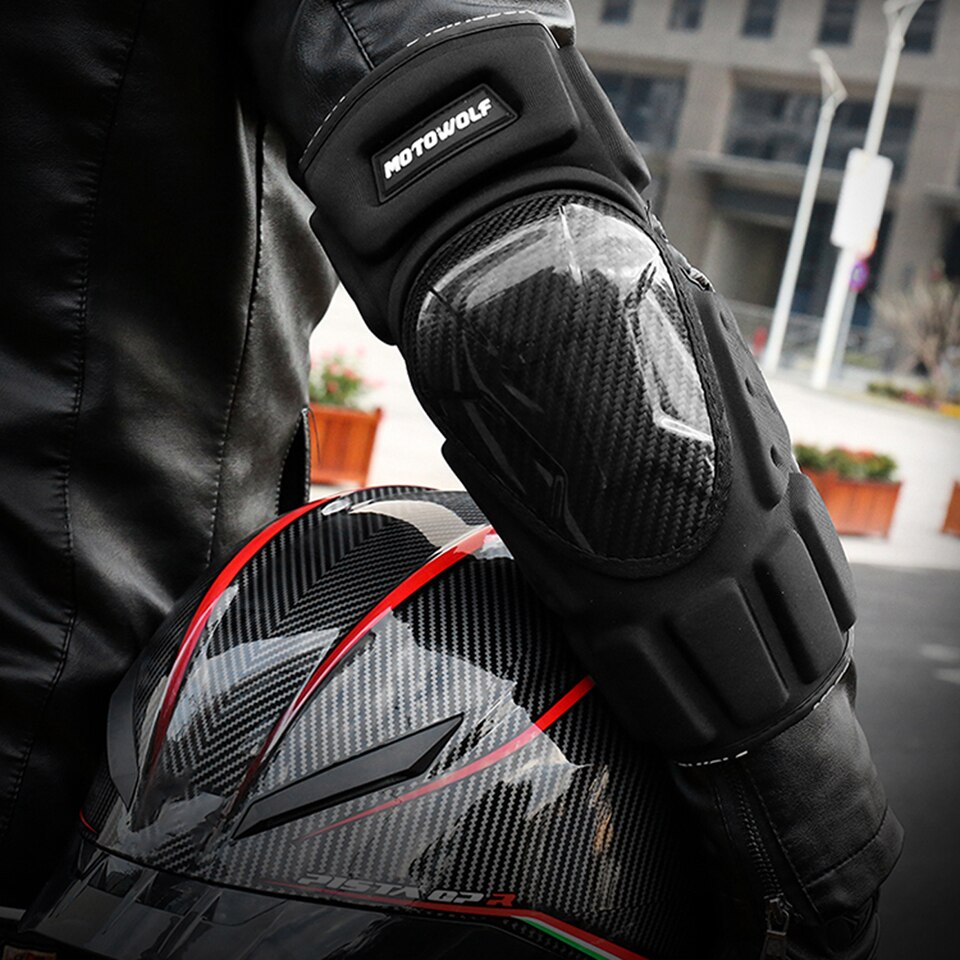 Universal Motorcycle winter protective gear Riding plus velvet warm leggings knee pads elbow pads Windshield protective gear