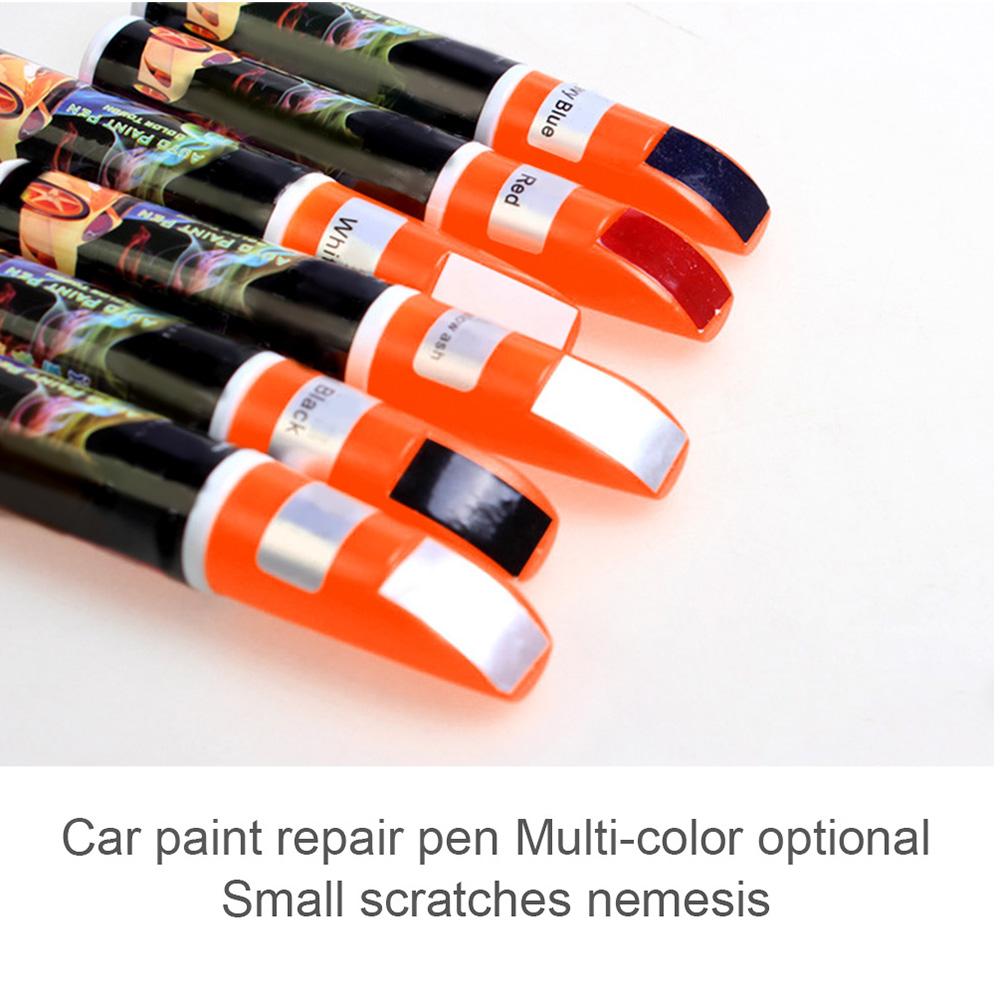Reparación de Pintura de automóviles, bolígrafo reparador para arañazos, lápiz táctil de pintura roja, negra, blanca, plateada y gris