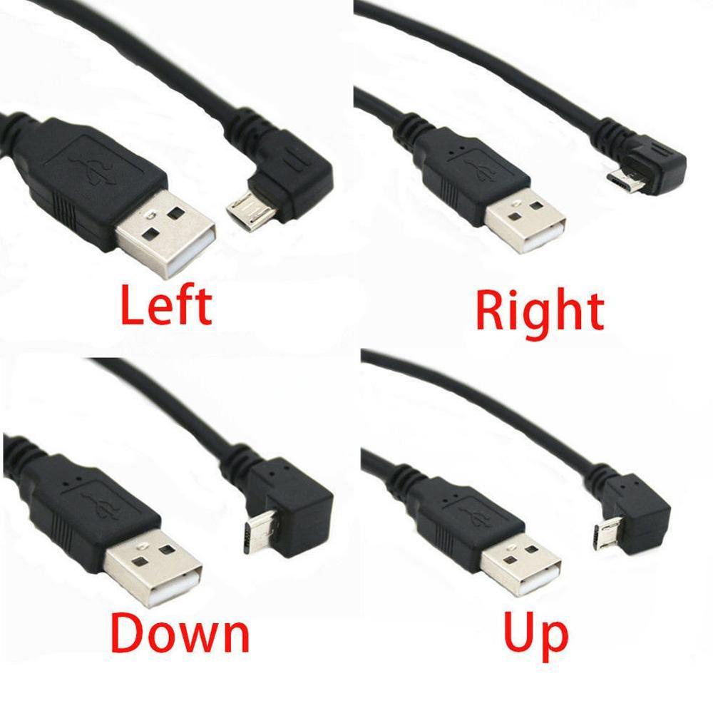 1Pc 27Cm Haakse Usb 2.0 Male Naar 90 Graden Links 5 Cord Pin Hoek Connector Kabel Adapter mannelijke Usb Converter Micro F3O7