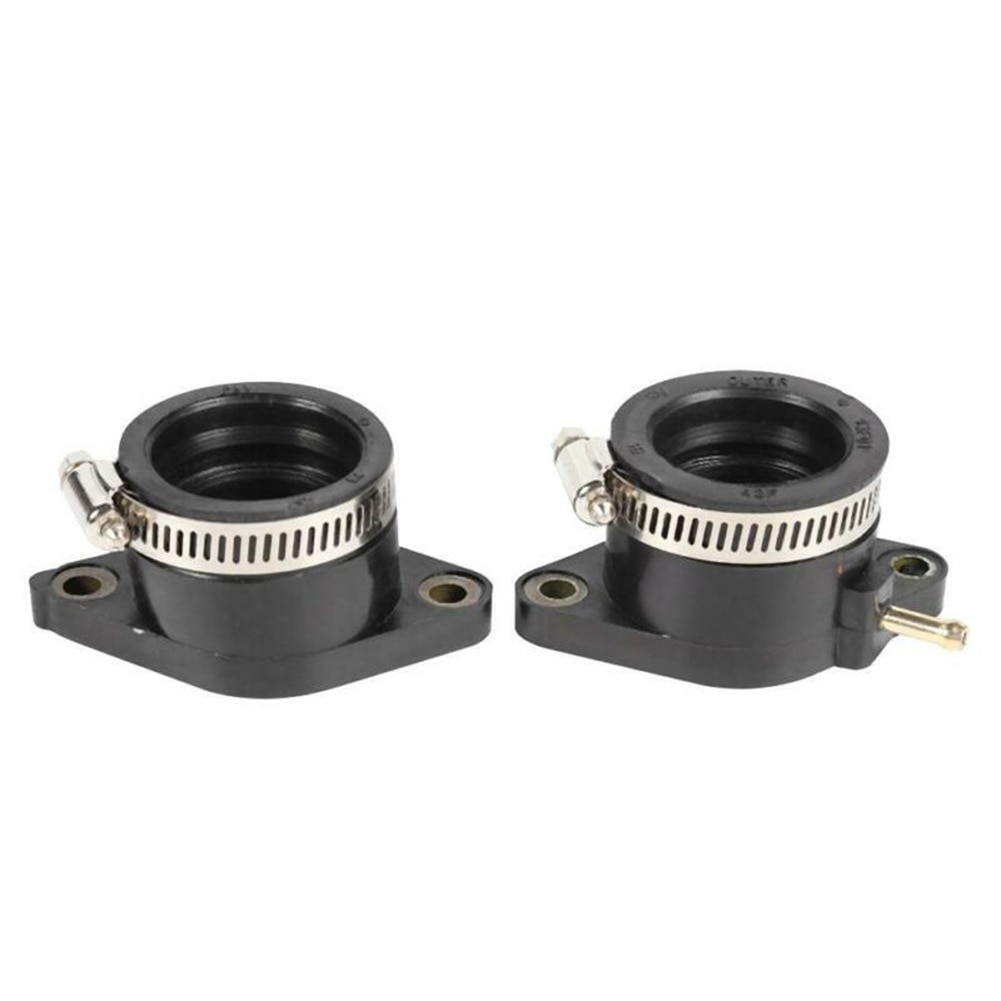 Black Intake Manifold 80 * 48mm Rubber + Metal XT600 XT600Z TT600 1984-2003