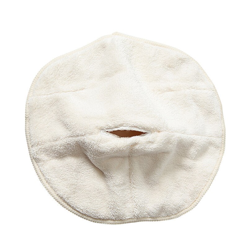 Mascarilla de compresa fría para salón de belleza, toalla Facial gruesa de lana de Coral, toalla Facial