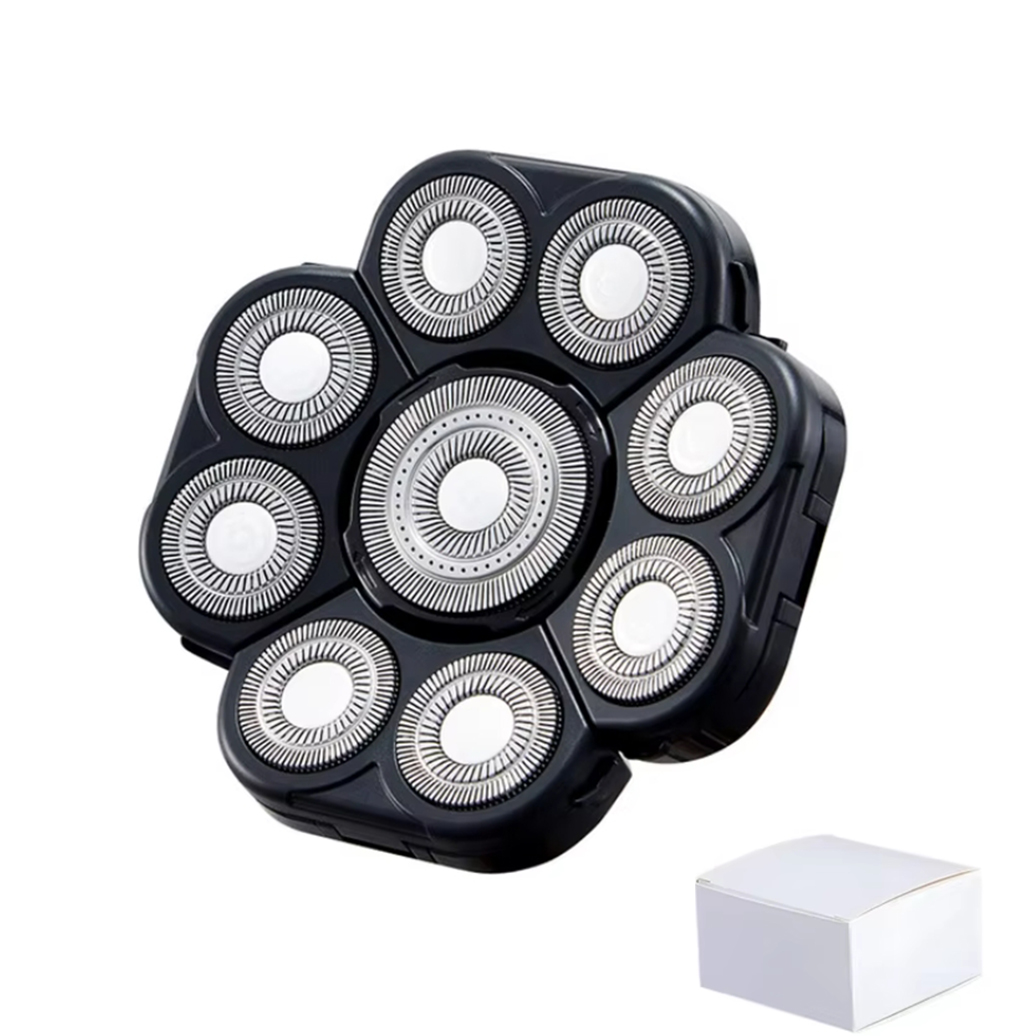 Replaceable 3D 4D 5D 6D 7D 8D 9D Electric Shaver Heads | Nose Trimmer, Hair Clipper & Facial Massage Heads