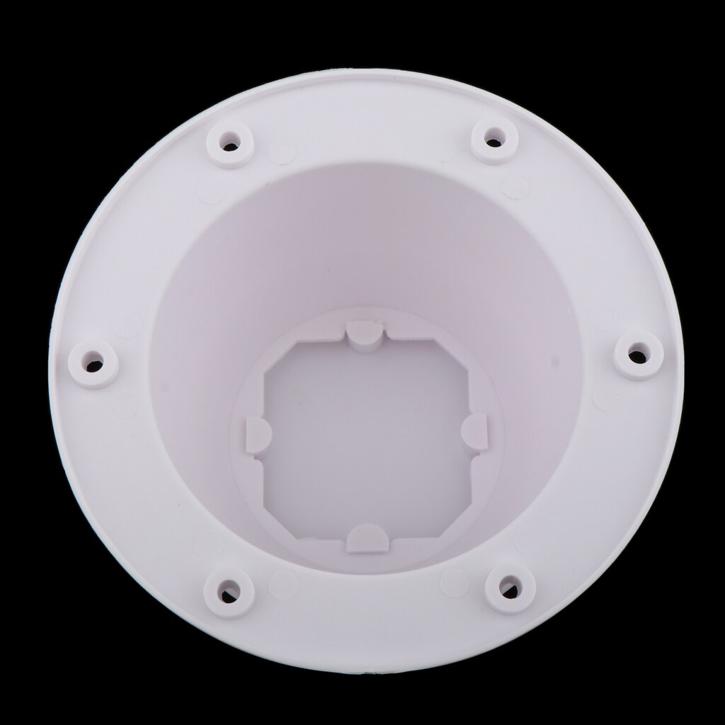Top Mounted Ventilation White RV Camper Roof Round Exhaust Outlet Vent Cap