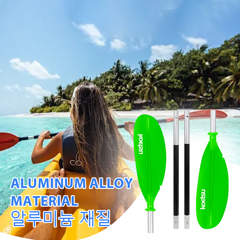 4-delige SUP-peddel Verstelbare dubbele kop Surfpaddle Aluminium Stand Up Paddleboard-peddels voor buitensporten