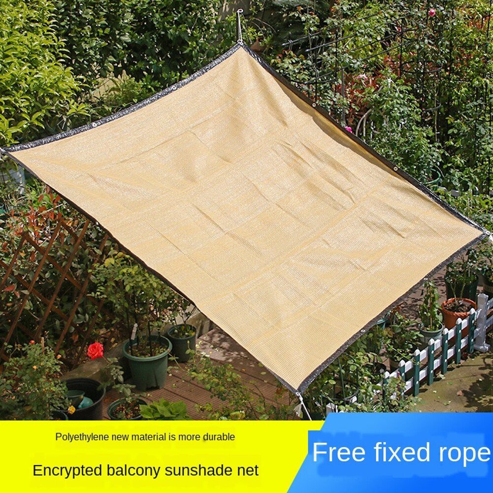 2x3m Permeable Cloth Greenhouse Home Pergola With Grommets Patio Canopy Succulent Plant Shade Cover Netting Mesh Sunblock HDPE