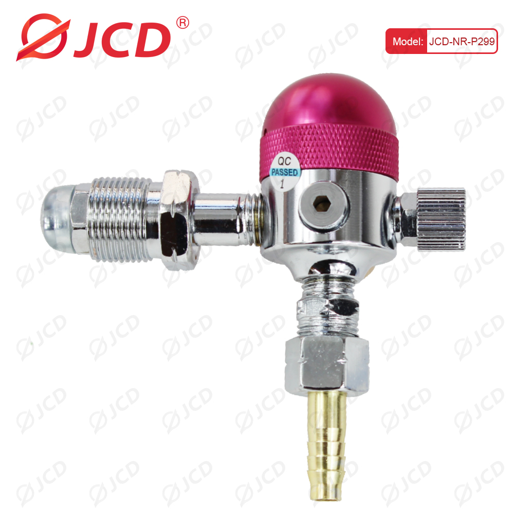 JCD G5/8" 0-25Mpa Nitrogen Mig Tig Flow Meter Gas Regulator Flowmeter Welding Weld Gauge Nitrogen Regulator Pressure Reducer