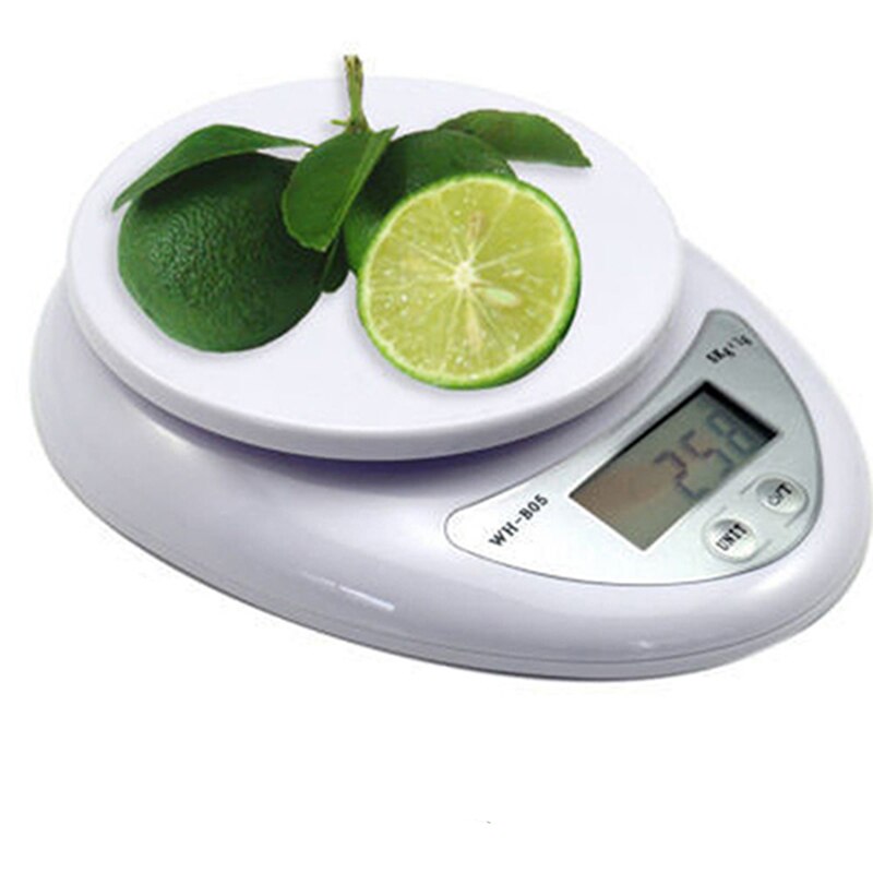 5Kg/1G Draagbare Digitale Weegschaal Led Elektronische Weegschalen Postal Voedsel Meten Gewicht Keuken Led Elektronische Weegschalen: Elektronische weegschaal 1