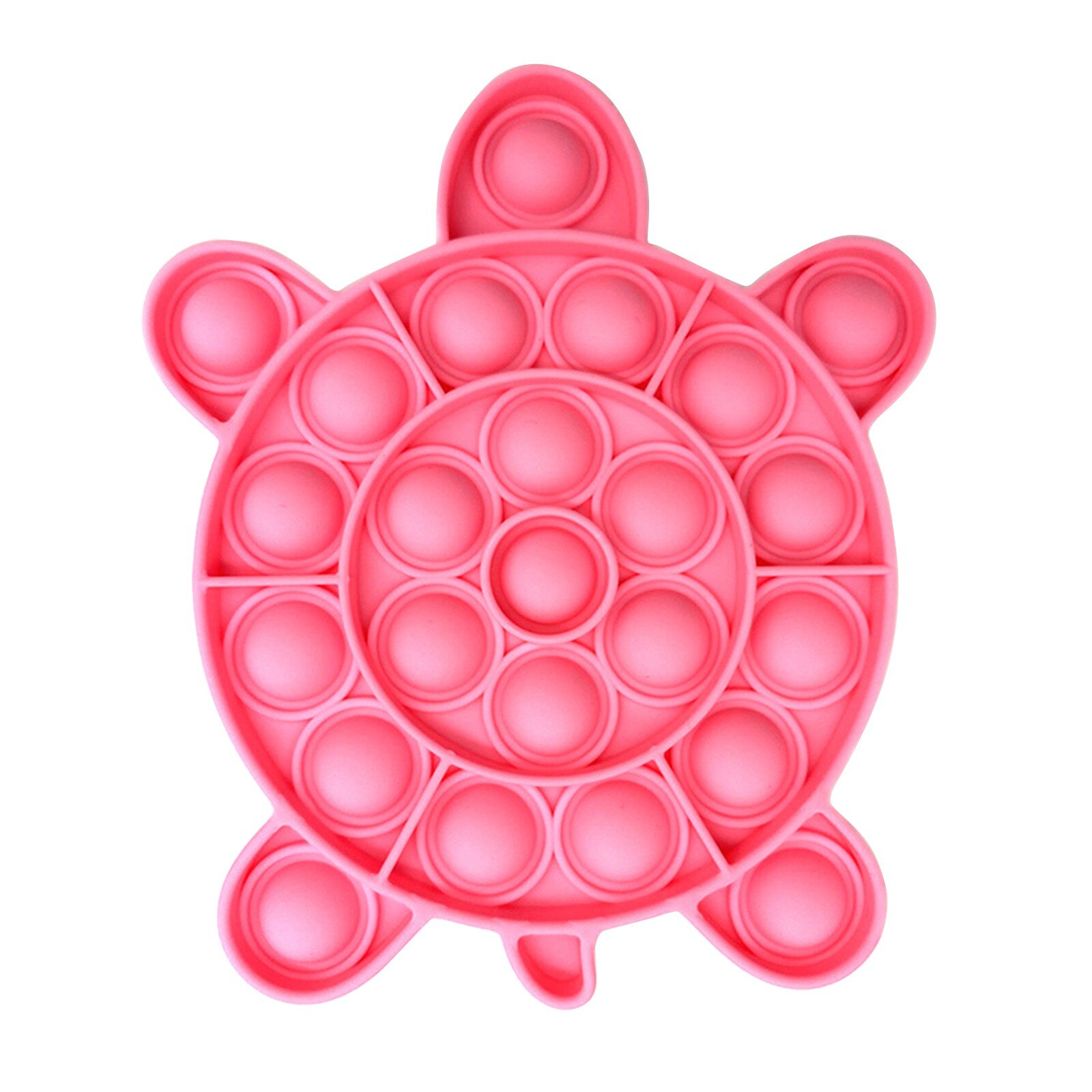 Rainbow Fidget Push Popss Bubble Sensory Squishy Stress Reliever Autism Needs Anti-stress Popss It Adult Children Squishy Toys: J