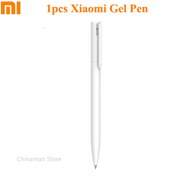 Oryginalny długopis Xiaomi robić pisania gładkie światło Mijia naciśnij rdzeń wymiana wkładu niebieski czerwony czarny 0.5mm biznesowy długopis kulkowy: Brązowy
