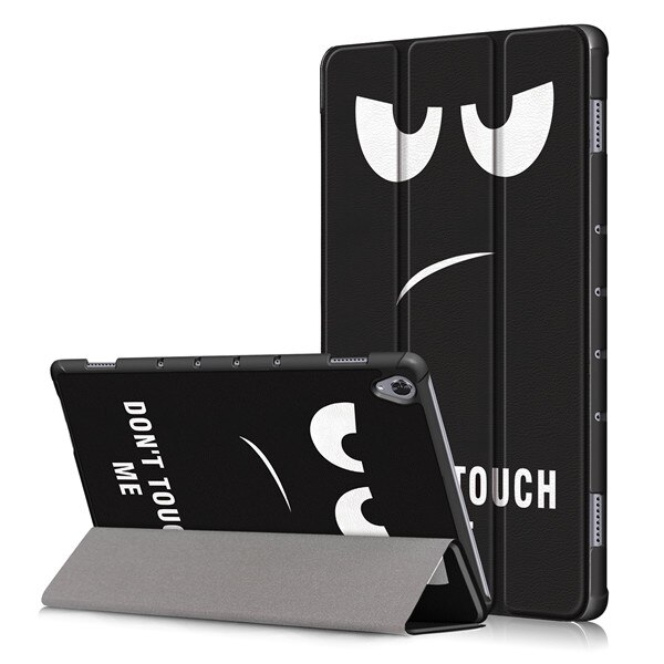 GLIGLE Magnet leather Case Cover for Huawei MediaPad M6 10.8 tablet shell +Screen film+touch pen: DYJ