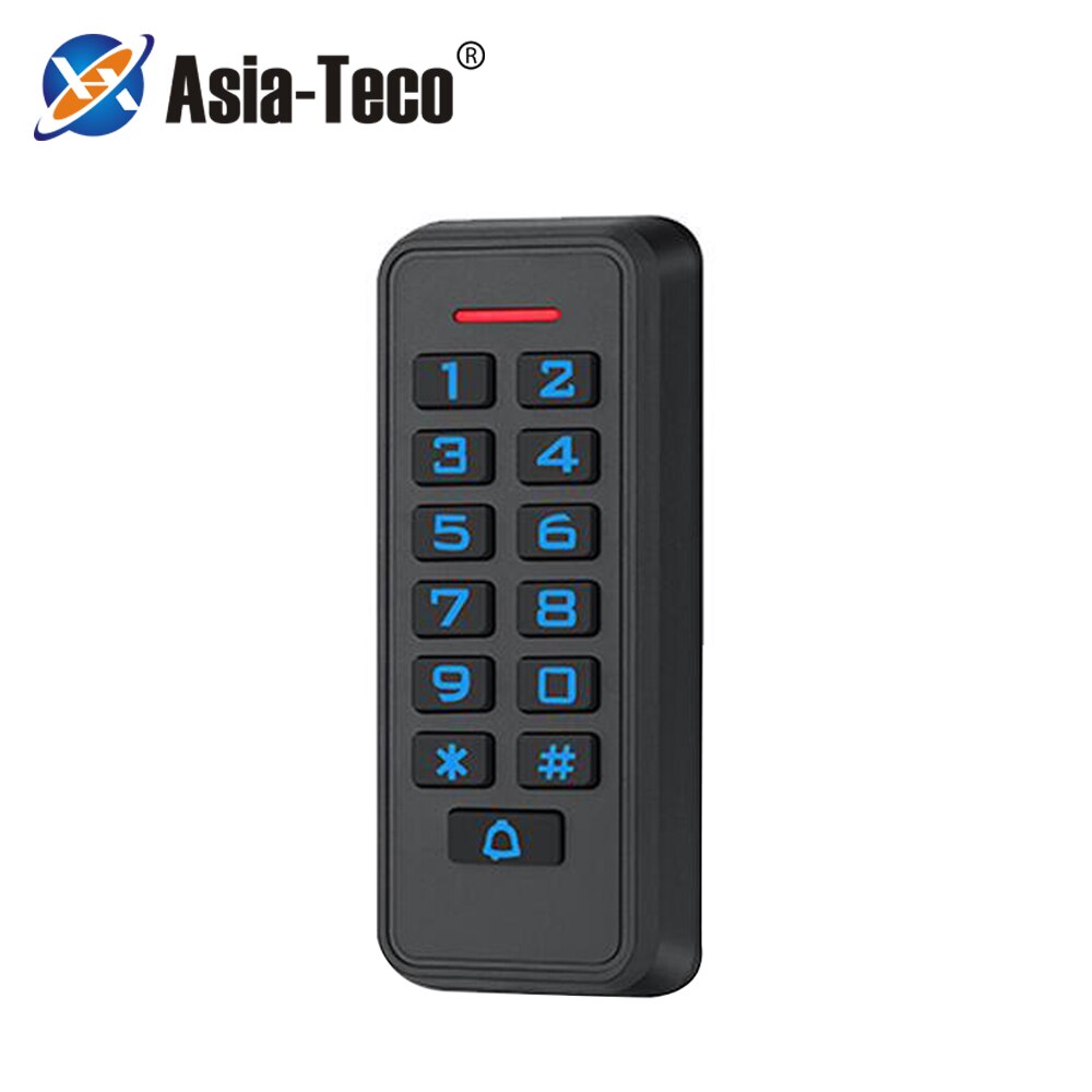 125Khz RFID Keypad Access Control System Device Machine RFID Card Reader Door Lock System 2000 user Support mobile APP（optional）