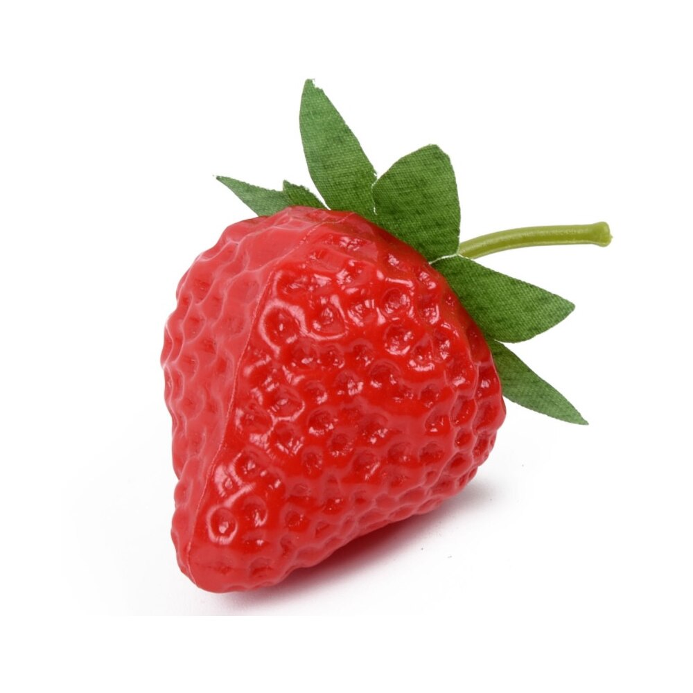10 stück Künstliche Erdbeeren Obst Realistische Kunststoff Erdbeere Für Fotografie Stütze Korb Anzeige Küche Dekor