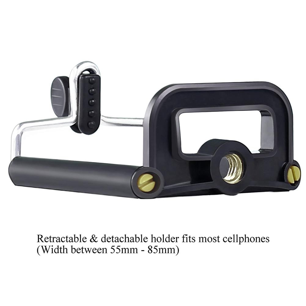 Trépied de Selfie en ABS avec pied pliable, support de support Portable Standard, filetage 1/4 à 20, pour appareil photo et téléphone Portable