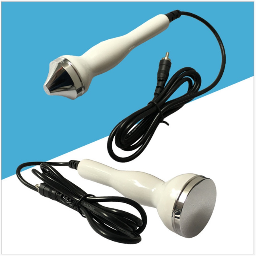 Gesicht Auge Ultraschall Sonde Spitze Sonde Flache Massage kopf für Ultraschall Schönheit Instrument 628 Gesichts Zubehör 1HMz