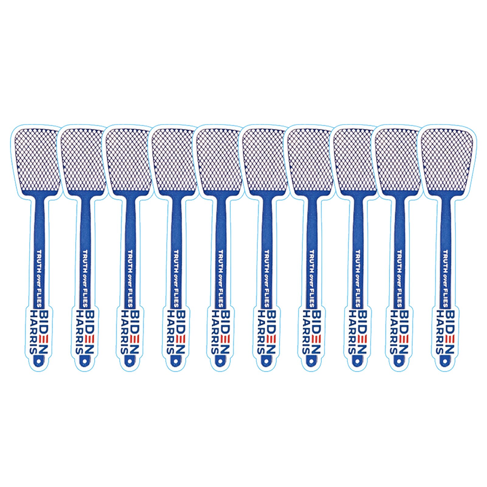Lot de 10 autocollants décoratifs pour téléphone portable, motif « vérité sur les mouches », pour valises, voiture, maison, couvercle de toilette, ordinateur portable, bouteille d'eau: 1
