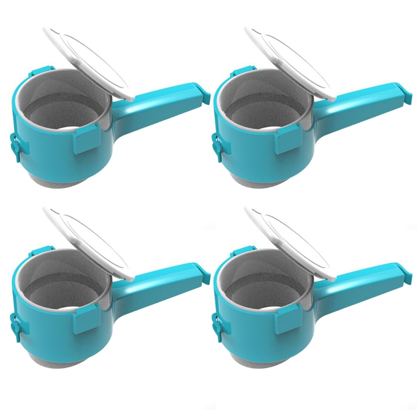 Duurzaam Milieuvriendelijke Seal Giet Voedsel Opbergtas Clip Multifunctionele Voedsel Behoud Afdichting Clip Te Gebruiken: Blauw