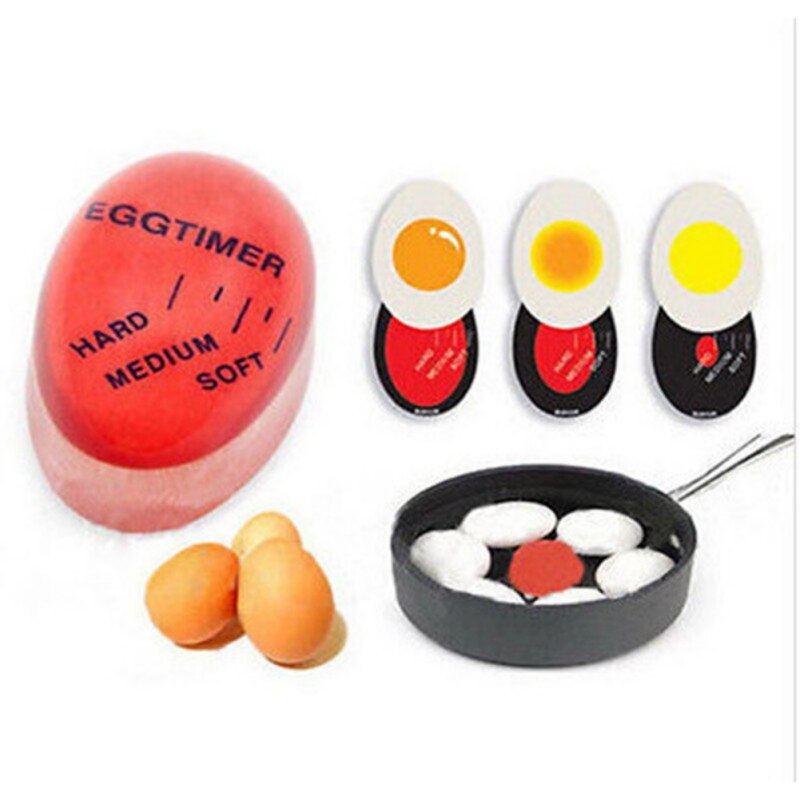 Color Changing Boiled Egg Timer Eggs Cooking Helper Kitchen Supplies