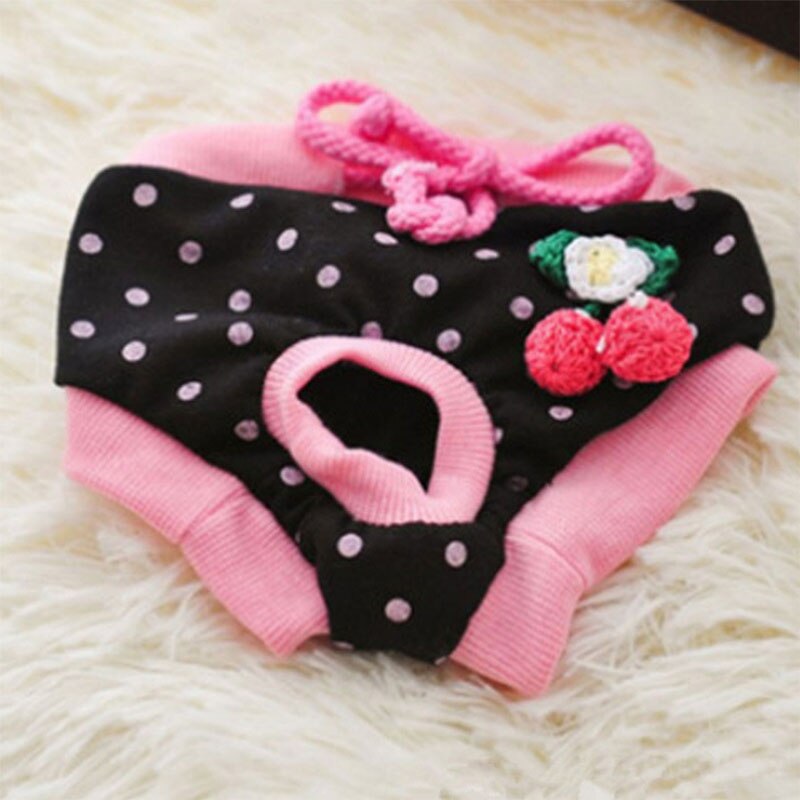 Hond Fysiologische Shorts Ondergoed Puppy Slips Sanitaire Broek Kleine Meidium Honden Luier Dierbenodigdheden Hond Shorts: Paars / M