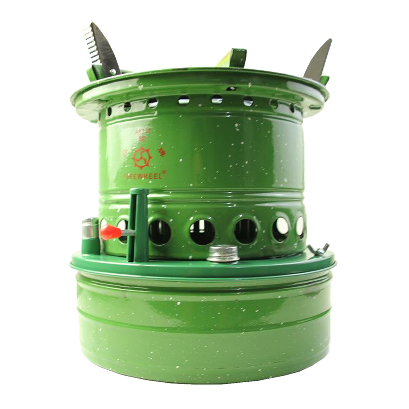 Portable Cooking Stove Outdoor Pocket 16 Wicks Kerosene Stove Diesel Burner for Camping Heaters Equipment