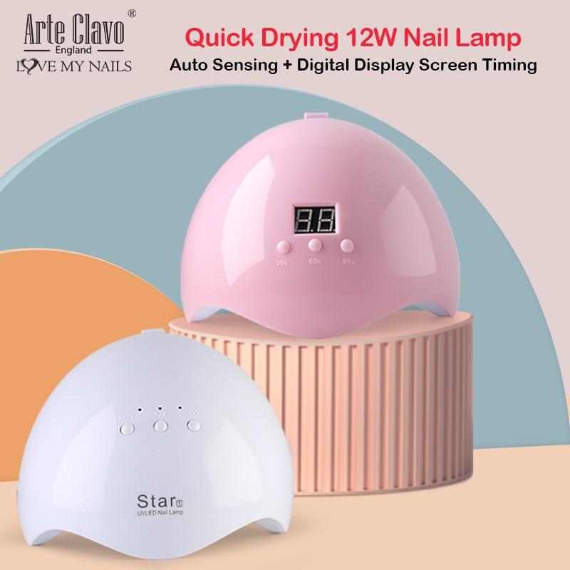 Arte Clavo 36 W UV LED Lamp 18 LEDS Gel Nail Lamp Nail Droger Voor Nagels Alle Gel Polish Sensor LED Light Nail Art Manicure Gereedschappen