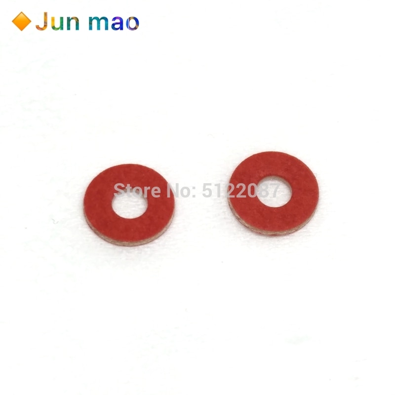 250pcs M3 Red Insulating Fiber Washer Insulation Screw Gasket