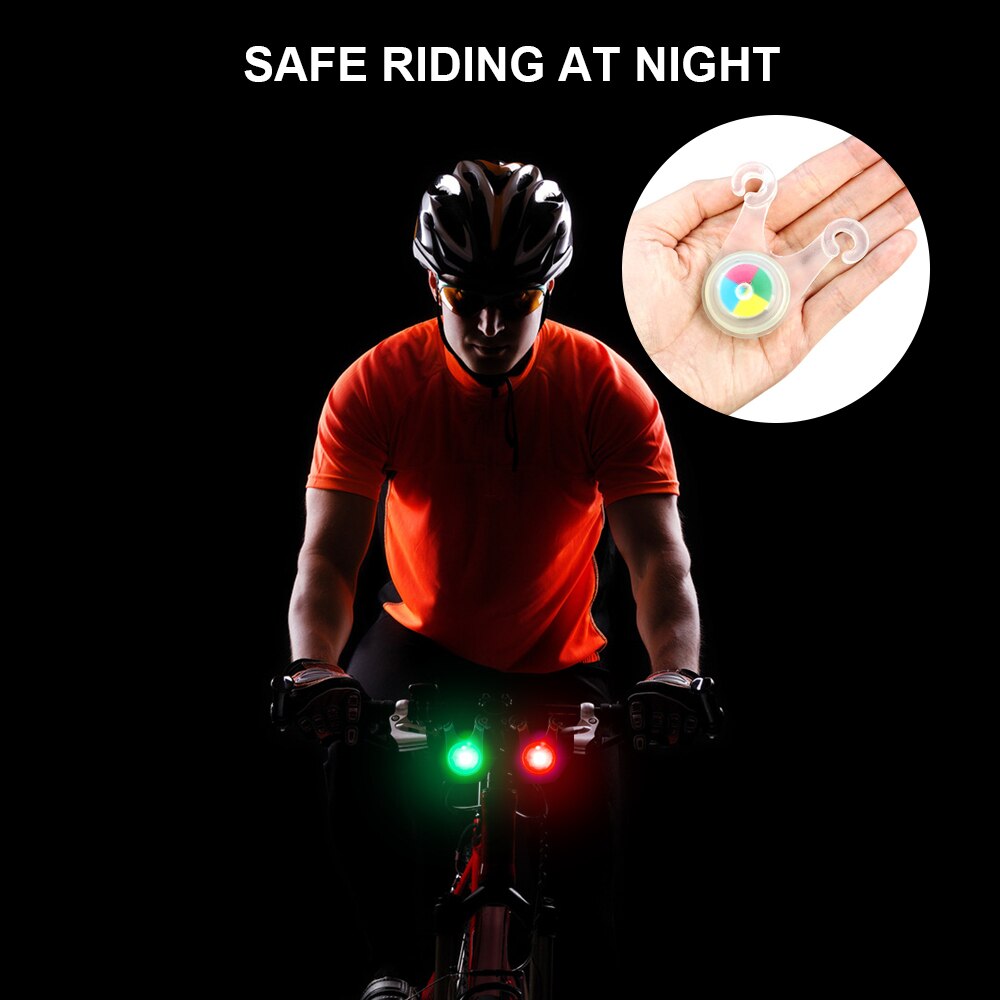 Tältrep led hänglampa cykel varning blinkande ljus tält dekorativt ljus för utomhus camping fiske cykling