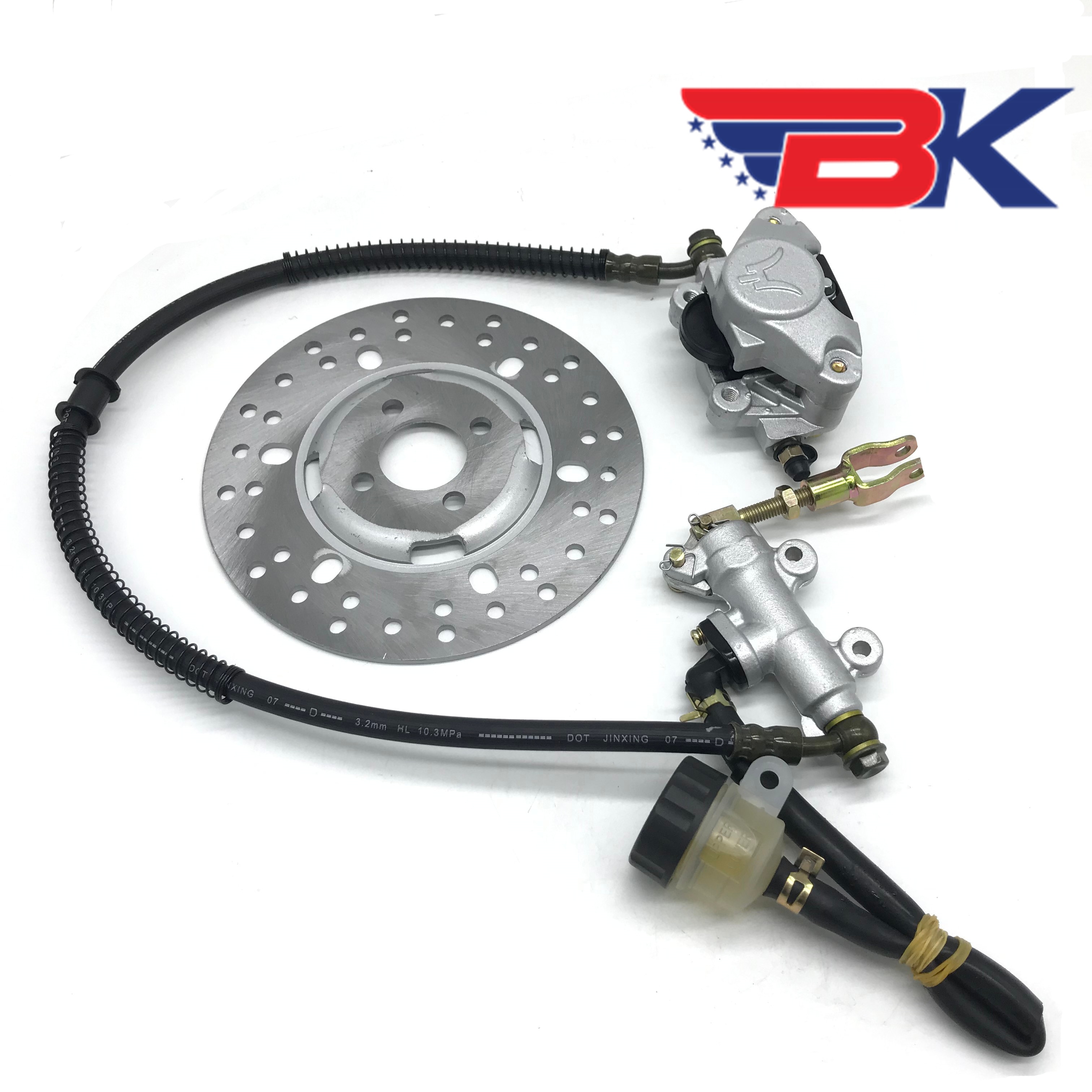 Freno A Disco Ibrido Pinza Freno A Disco Ibrida Juin R1 - Idraulica/Meccanica Per Biciclette Pinza Alluminio CNC Bici