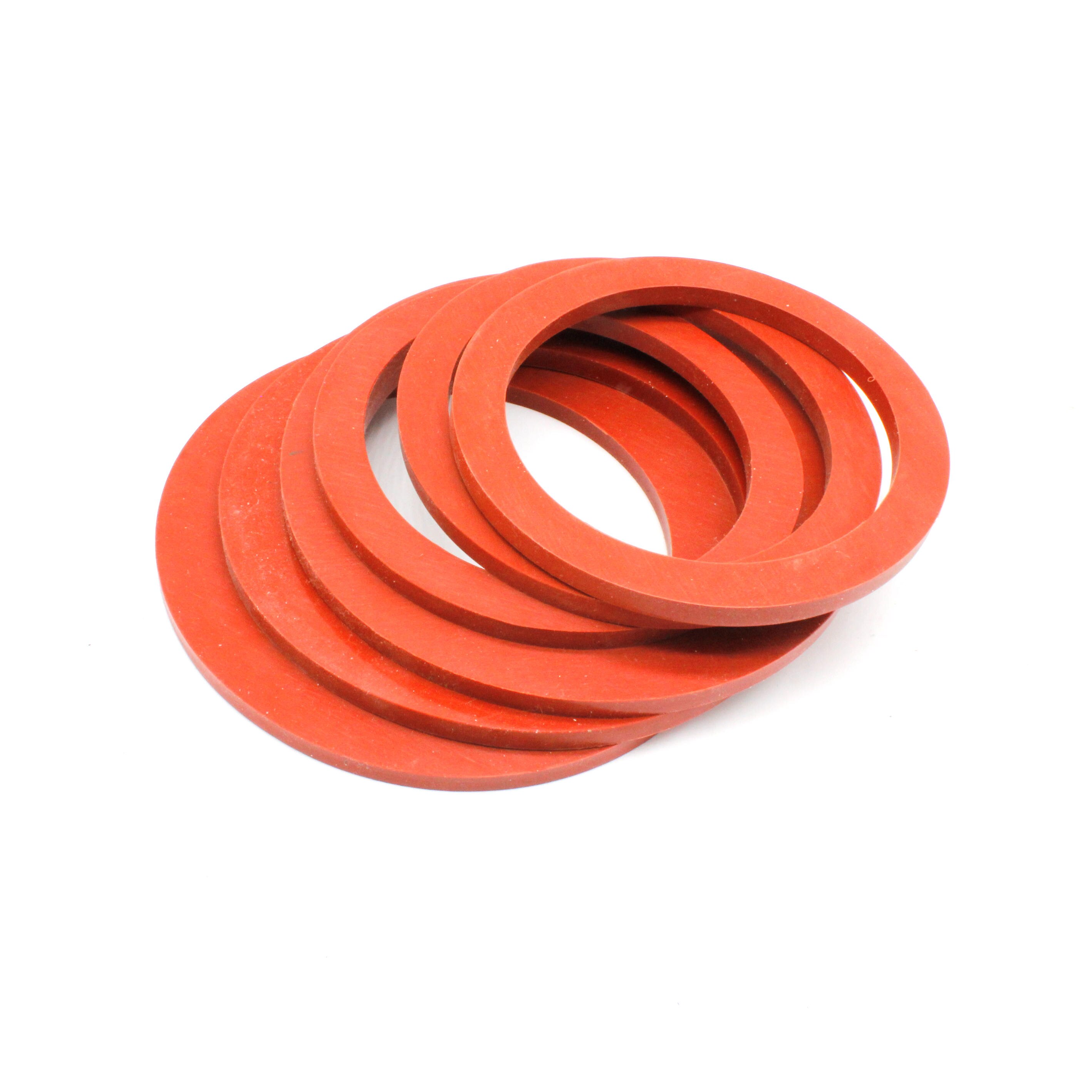 High Temperature Casting Gasket 3.5inch Heat Resistance Silicone Gaskets Vacuum Casting Machine Accessories