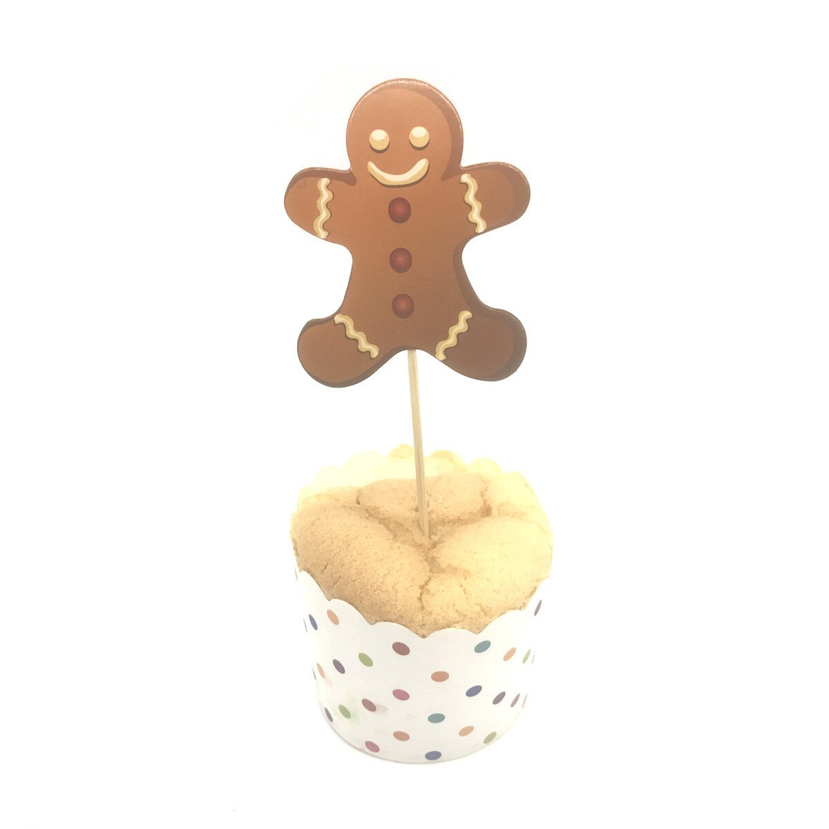 Christmas Cupcake Cake Toppers Cake Insert Flags for Party Baking Photograph Cake decorating tool use for festival#1975