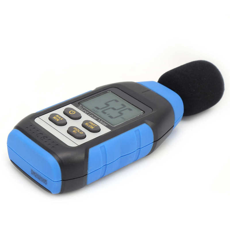 VMS-1 Draagbare Decibel Meter Met Lcd Backlight Hoge Nauwkeurigheid Sound Level Meter Meten Sound Level Noise Decibel Meter