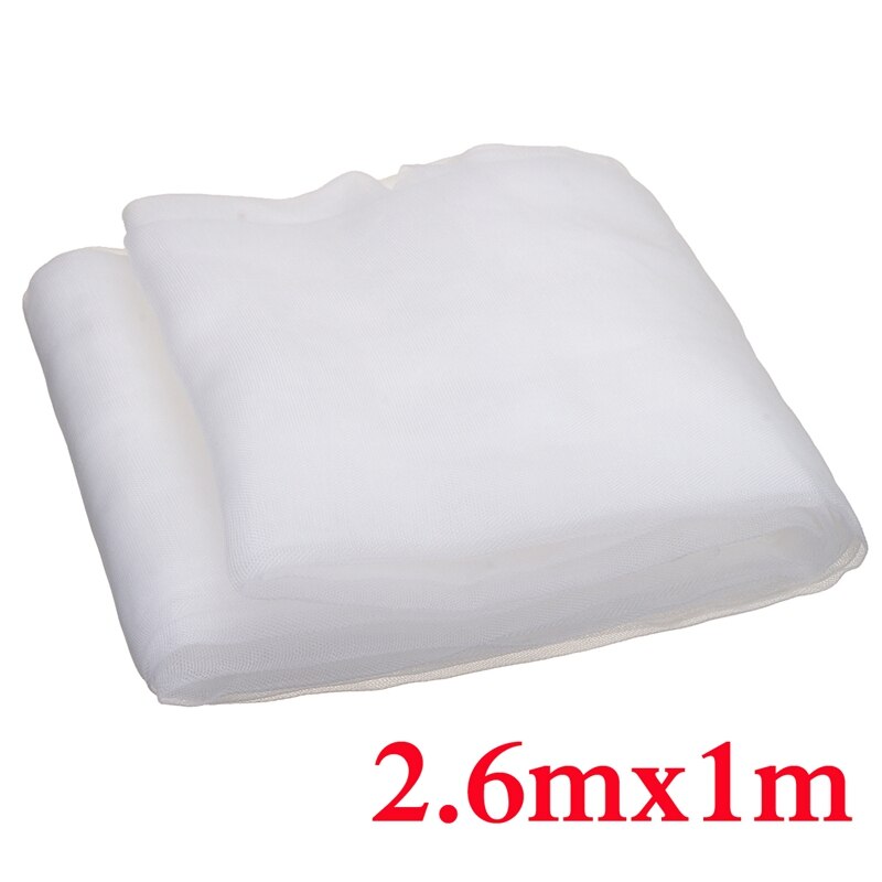 2.6mx1m Garden Netting Insect Fly Mosquito Bird Net to Protect Plant Fruits Vegetables Flowers Mesh Cloth+PE