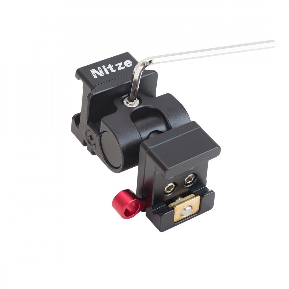 NITZE ELF SERIES MONITOR HOLDER (QR NATO CLAMP TO QR NATO CLAMP) - N54-H2