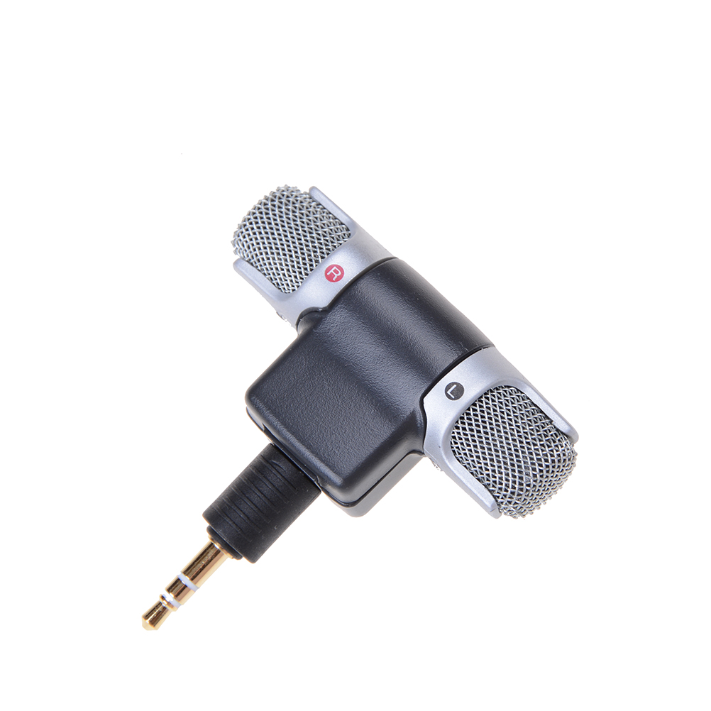 3.5mm Mini Microphone for ECM-DS70P Electret Condensers Wireless Stereo Microphone For PC MD Cameras