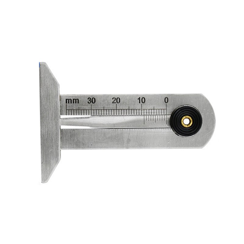 Medidor de profundidad de la banda de rodadura del neumático de acero inoxidable para el coche: 0-30mm
