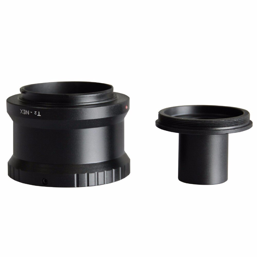 T t2 mount voor sony nex camera&#39;s en microscoop adapter met 23.2mm oculair poorten