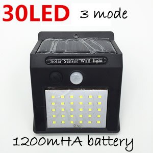 Solar Light PIR Motion Sensor Garden Waterproof Outdoor Energy Saving Street wall Yard Path Home spot flood wall Lamp garage: 1 pcs lamp