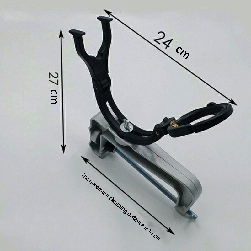 Outdoor Raft Fishing Bracket Raft Rod Bracket Bridge Fishing Bamboo Row Boat Fishing Sea Fishing Rod Bracket