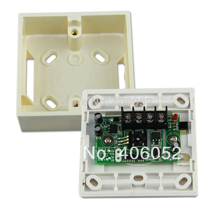 DC 12V 8A IR Remote LED Light Dimmer Controller 12 Key Adjustable Brightness Control Screw