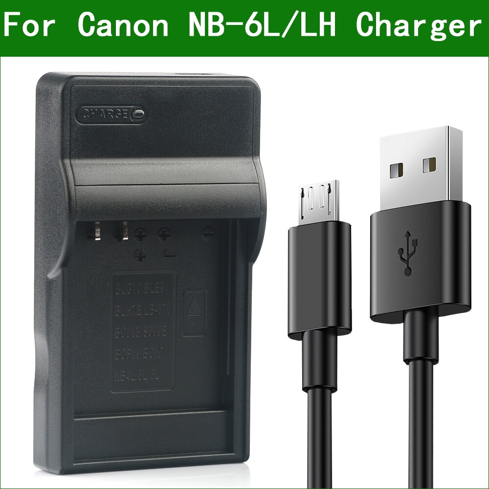 NB-6L/LH NB6L NB 6L CB-2LY Digital Camera Battery Charger For Canon IXUS 85 95 200 IS 105 210 300 310 HS NB-6LH