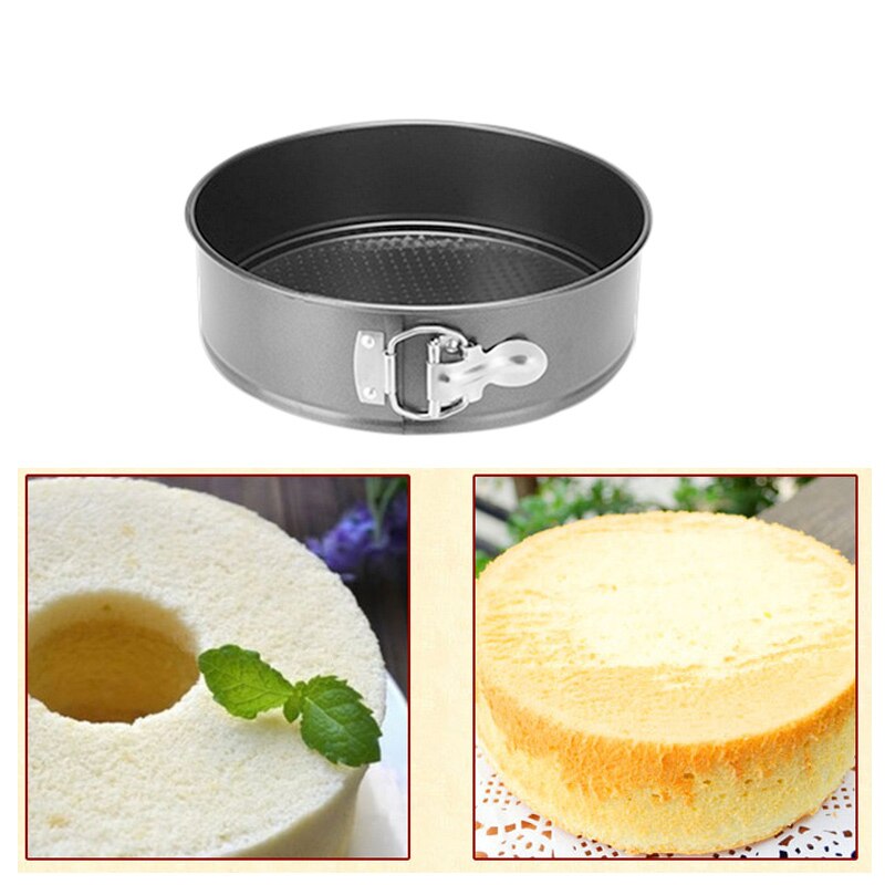 Carbon Steel Non-stick Springform Pan Cheesecake Pan Round Cake Pan Bakeware Cake Baking Moulds Kitchen Accessories