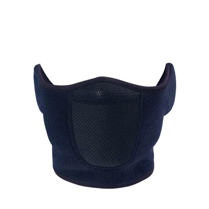Kallt väder halsvärmare öronskydd fleece termisk halsduk mask ansiktsbandana skidåkning cykling sport snowboard vandring män kvinnor vinter