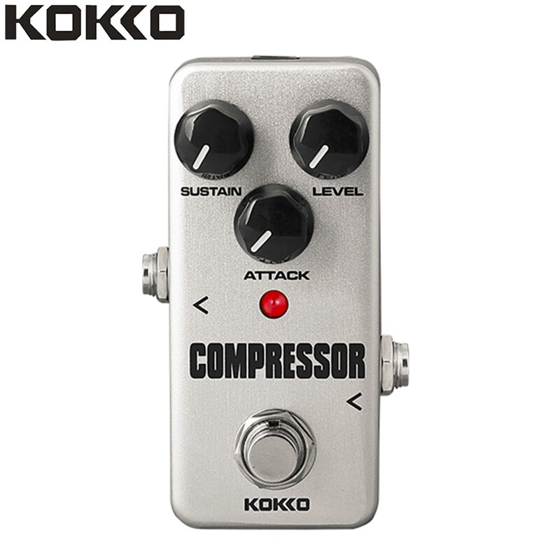 Kokko fcp 2 mini kompressor pedal bærbar guitar effekt pedal guitar dele guitarra effekt pedal: Fcp 2 kompressor