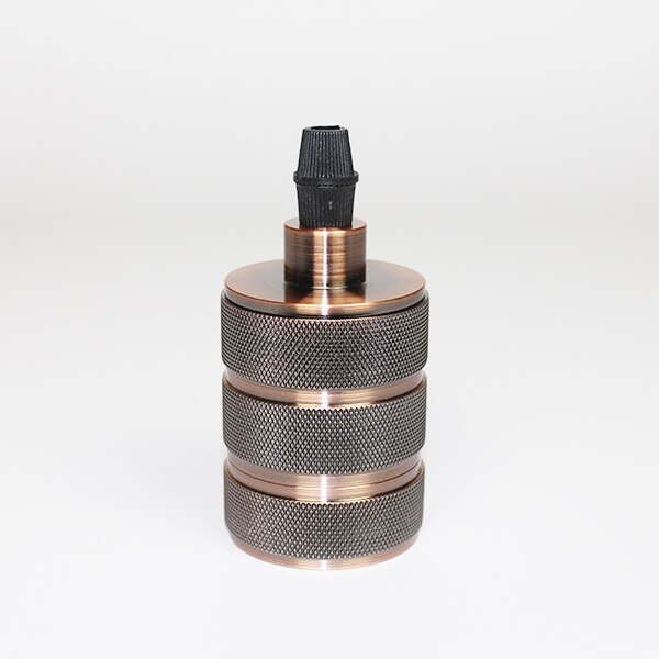 Vintage aluminium E27 fitting lamphouder Edison Base lamphouder Vintage 5-kleuren Socket Loft industriële hanglamp stijl: Rood