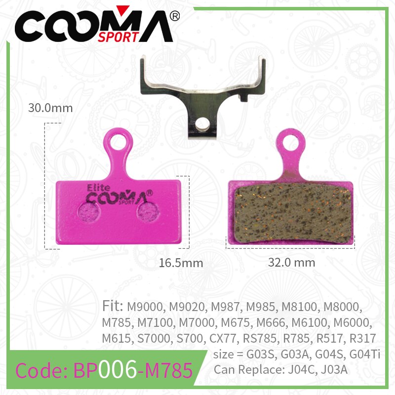 Pastillas de freno de bicicleta de cerámica para bicicleta de carretera SRAM Avid Shimano Magura Hayes Formula Hope MTB, 4 pares, Elite