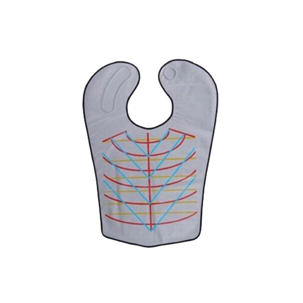 Babero de teñido de pelo para peluquería de salón , Collar de corte impermeable de PVC, capa para teñir el cabello: Plata